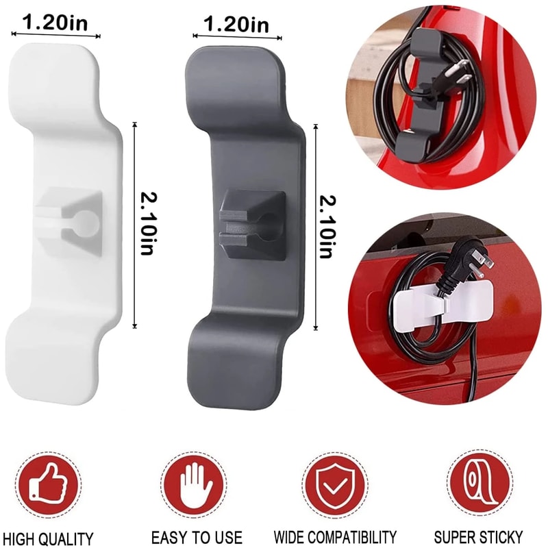 Cable Holder Clip Cord Organizer For Kitchen Appliances Mixer Blender Coffee Maker Air Fryer Storag 2