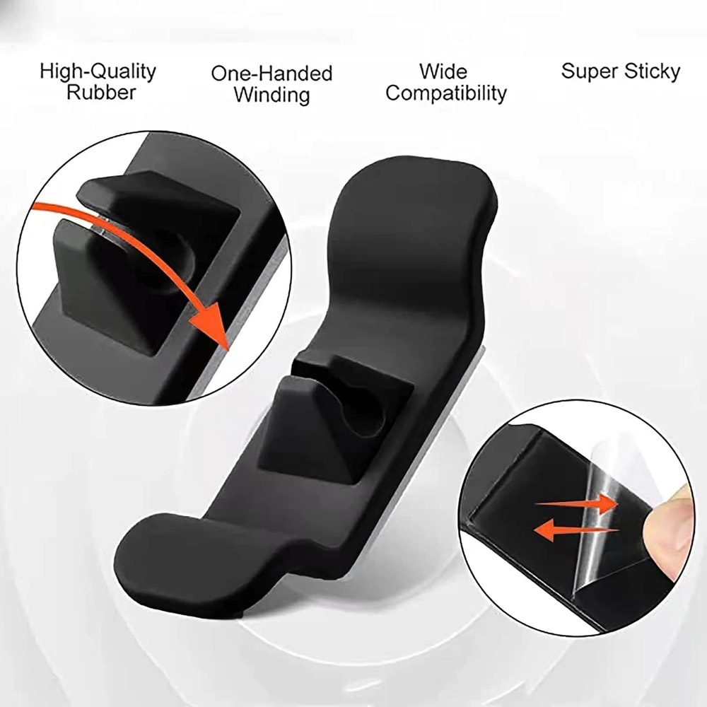 Cable Holder Clip Cord Organizer For Kitchen Appliances Mixer Blender Coffee Maker Air Fryer Storag 3
