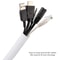 Flexible Split Loom Tube Wire Protector SelfClosed Cable Sleeve Braid For Auto Line Management 6