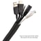 Flexible Split Loom Tube Wire Protector SelfClosed Cable Sleeve Braid For Auto Line Management 5