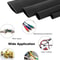 Dual Wall Insulated Heat Shrink Tubing Waterproof Adhesive Black Shrinkable Tube 4