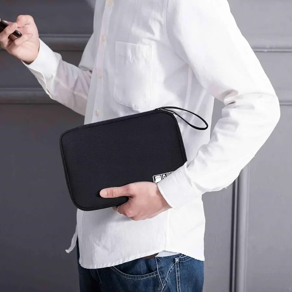 Digital Travel Packing Cube Space Saving Mobile Hard Drive Bag Multifunctional Data Cable Storage S 1