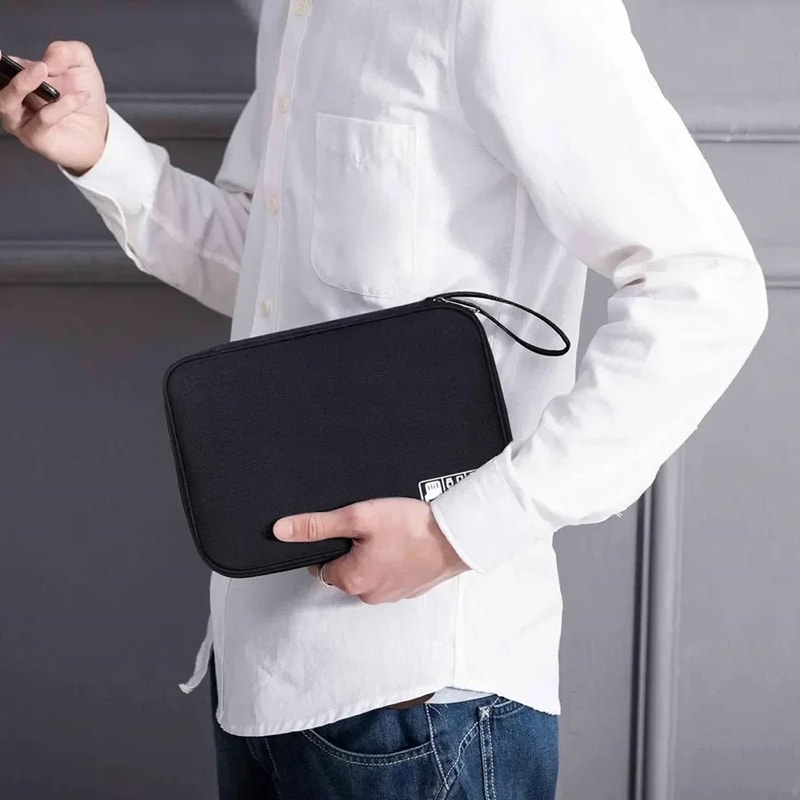 Digital Travel Packing Cube Space Saving Mobile Hard Drive Bag Multifunctional Data Cable Storage S 1