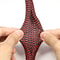 BlackRed Braided SelfClosed Cable Sleeve Insulated Auto Wire Loom Wrap Split Organize 3