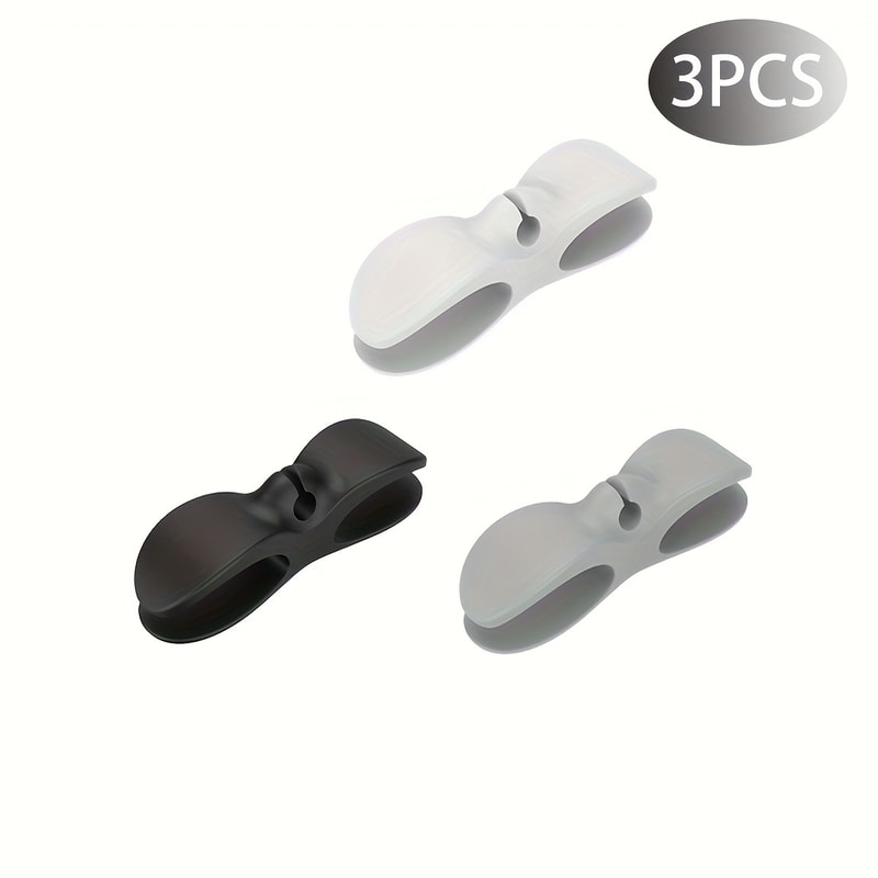 Cable Clip Power Cord Organizer Wall Sticker Home Storage Winding Holder 8