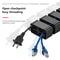 Workplace Snake Wire Design Cable Spinal Cord Wrapper Under Desk Cable Defense Pipe 3