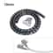 Spiral Winder Cable Cover Protector Wire Desk Organizer Computer Cord Bite Tube Clip Management Tools