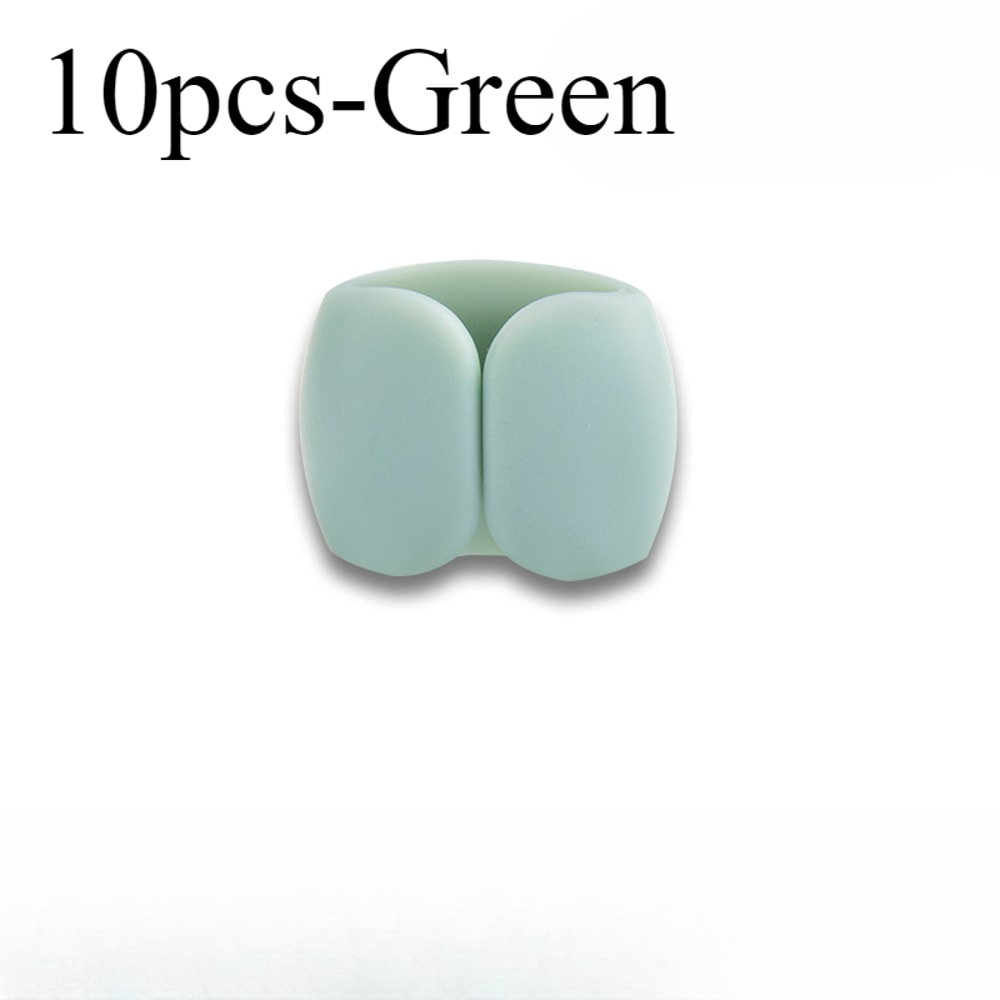 Desk Organizer Clips Cable Winder For Wire Tidy USB Charger Holder Headphone Cable Cord Protector 5