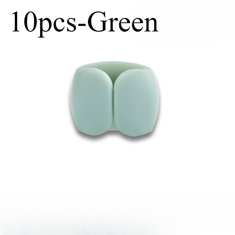 Desk Organizer Clips Cable Winder For Wire Tidy USB Charger Holder Headphone Cable Cord Protector 5