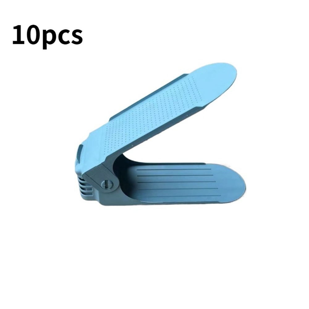 Shoe Slots Space Saving Saver 4 Gears Adjustable Shoe Stacker Organizer For Household Storage 7