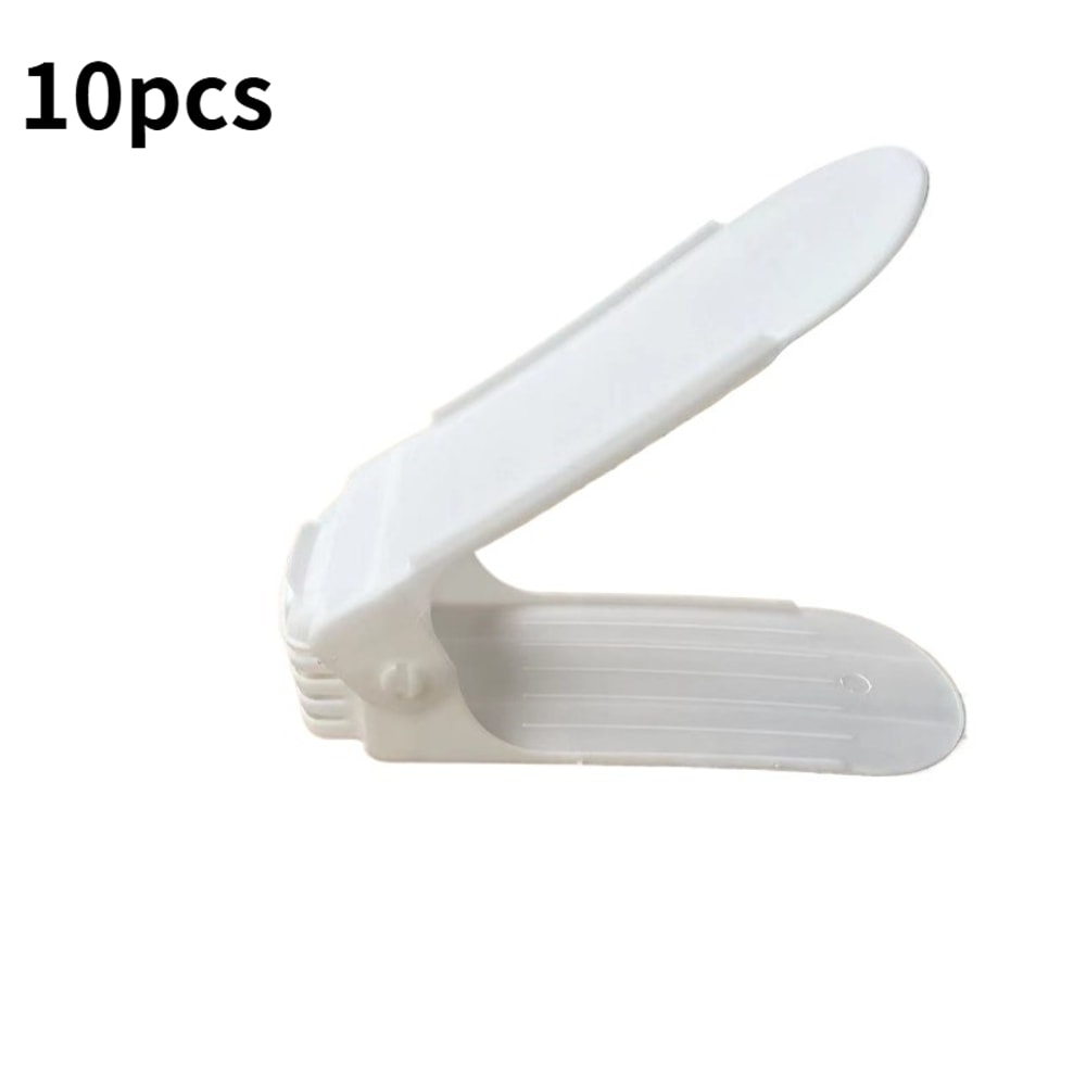 Shoe Slots Space Saving Saver 4 Gears Adjustable Shoe Stacker Organizer For Household Storage 10
