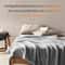 Electric Heated Blanket Soft Heated Throw Blanket Heat Settings Auto Off Blanket 4