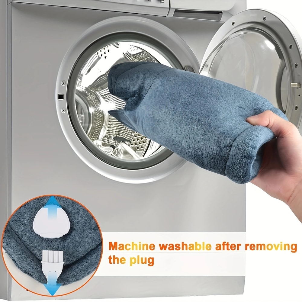 Heating Pad With LCD Display Rapid Heating Auto Shut Off Heat Levels Timer Settings 2