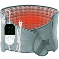 electric heating waist pad, heating pads electric for back pain relief, heating settings with auto off
