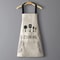Waterproof Oilproof Kitchen Apron Lightweight Durable Cooking Baking Apron For Men Women Household 6