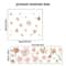 Floral Plants Flowers Wall Stickers Self Adhesive Vinyl Wall Decor For Living Rooms Background Wall 4