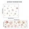Floral Plants Flowers Wall Stickers Self Adhesive Vinyl Wall Decor For Living Rooms Background Wall 4