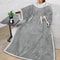 Soft Warm Cozy Throw Blanket Reversible Flannel TV Blanket Plush Fabric With Front Pocket For Sofa 8