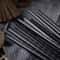 Reusable Black Alloy Chinese Chopsticks High Temperature Sterilizable Food Sushi Sticks Safe Bamboo 0