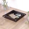 Faux Leather Nightstand Storage Tray Organizer With Compartments Tabletop Tray For Keys Glasses Stationery Durable