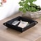 Faux Leather Nightstand Storage Tray Organizer With Compartments Tabletop Tray For Keys Glasses Stationery Durable