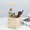 Nordic PU Storage Tray Folding Desktop Leather Storage Box Sundry Basket Porch Key Control Pen Hold 3