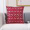 Geometric Patterned Polyester Jacquard Pillowcase Sofa Lumbar Pillow Covers For Spring Summer Autum 7