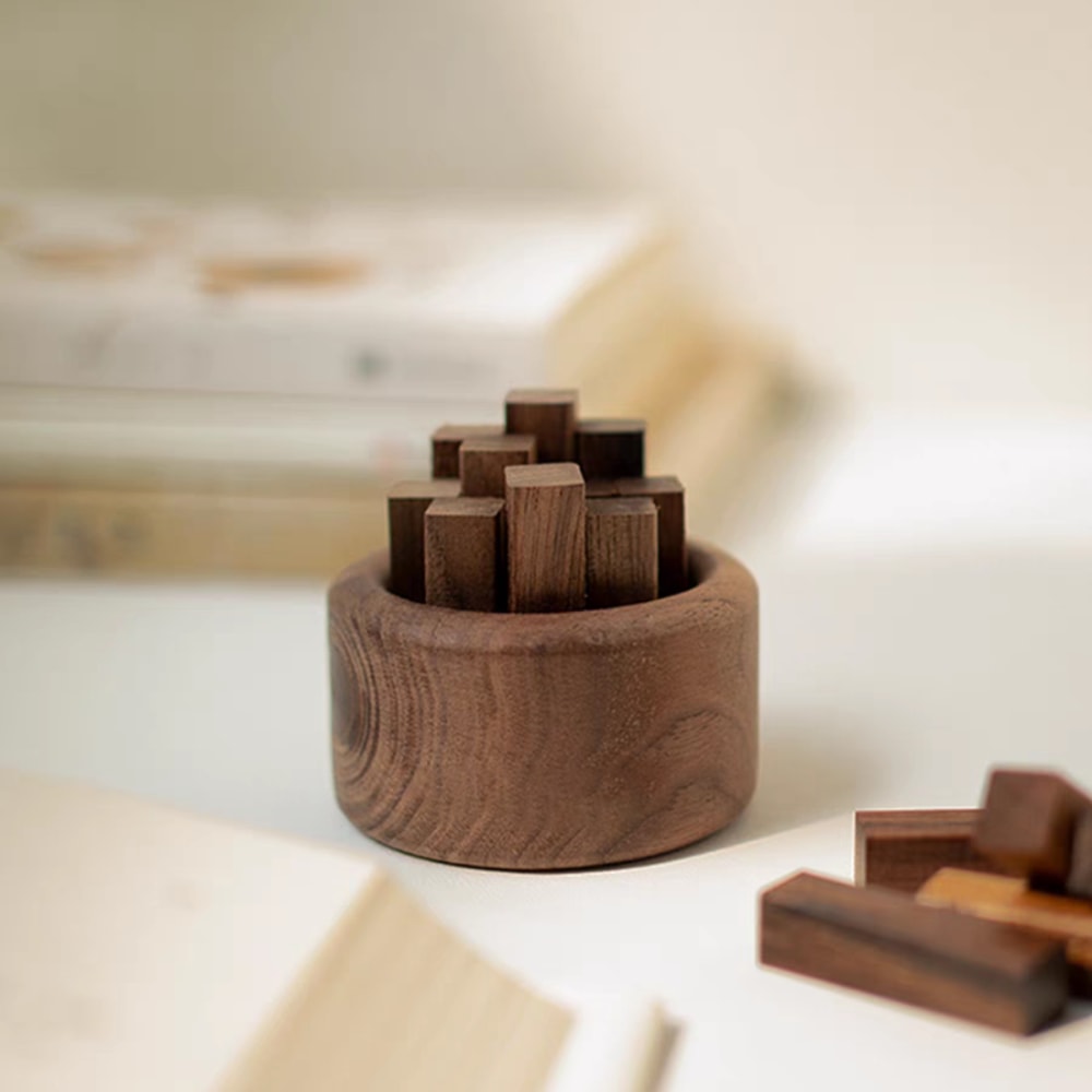 Beech Wood Wooden Essential Oil Diffuser Black Walnut Refreshing Aromatherapy Sleep Aid