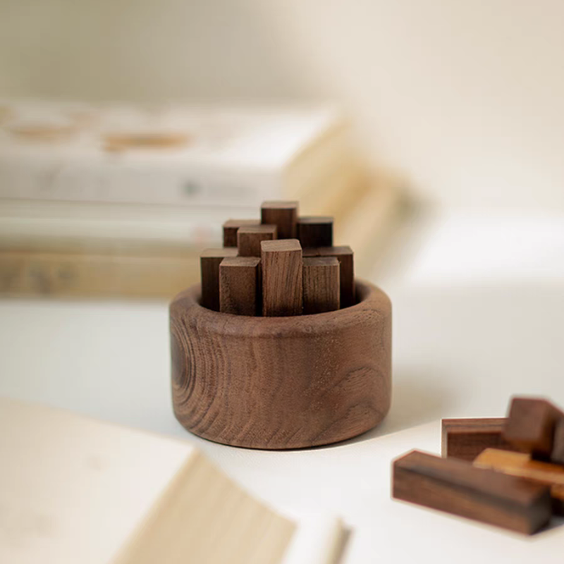 Beech Wood Wooden Essential Oil Diffuser Black Walnut Refreshing Aromatherapy Sleep Aid