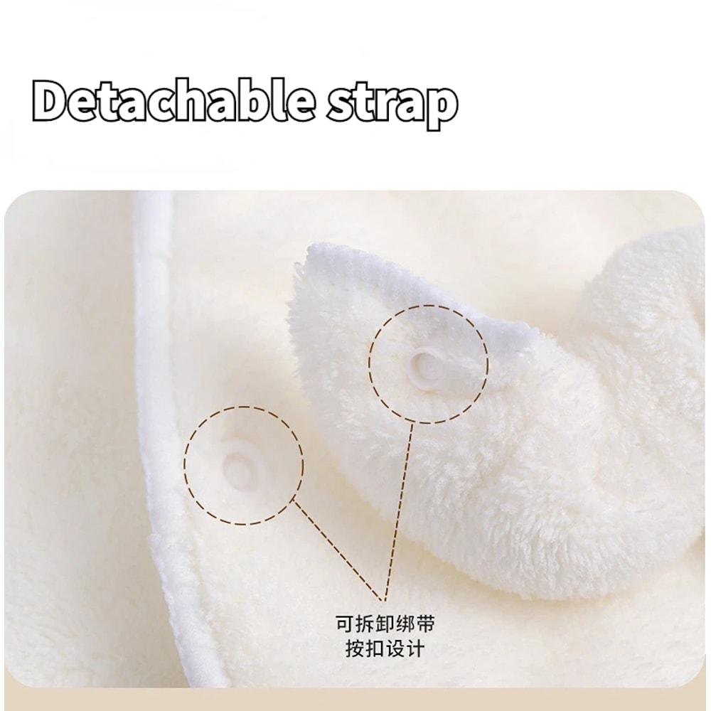 White FaceShaped Towel Facial Towel Thickened Moisturizing Hydrating Cold Hot Compress Mask For Bea 5