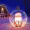 Giant Transparent Inflatable Christmas Ball PVC Christmas Ornaments For Holiday Decor 0