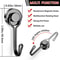Strong Magnetic Hooks Black Neodymium Magnet Heavy Duty Swivel Hook For Grill Refrigerator Locker 4