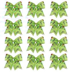 christmas bows for wreaths, diy xmas tree decorations, gift wrapping garland