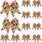 Christmas Bows For Wreaths DIY Xmas Tree Decorations Gift Wrapping Garland 7