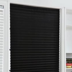 nonwoven self-adhesive shades half windows bathroom balcony pleated blinds folding curtains