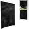 Nonwoven Self-adhesive Shades Half Windows Bathroom Balcony Pleated Blinds Folding Curtains