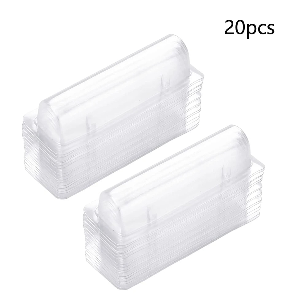 Waterproof Rectangle Money Card Holder Plastic Dome Lip Balm Pouch DIY Graduate Gift For Christmas 7