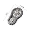 Antistress Cool Sprockets Fidget Gyro Spinner Anxiety Relief Metal Bike Chain EDC Toy 6