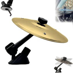 easy clip-on car drum cymbal, mini car crash cymbal for music lovers, suitable for all vehicles