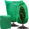 Plant Frost Protection Covers AntiFreeze Shrub Protection Bag With Zipper Drawstring Freeze Cloth A 1