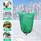 Plant Frost Protection Covers AntiFreeze Shrub Protection Bag With Zipper Drawstring Freeze Cloth A 2