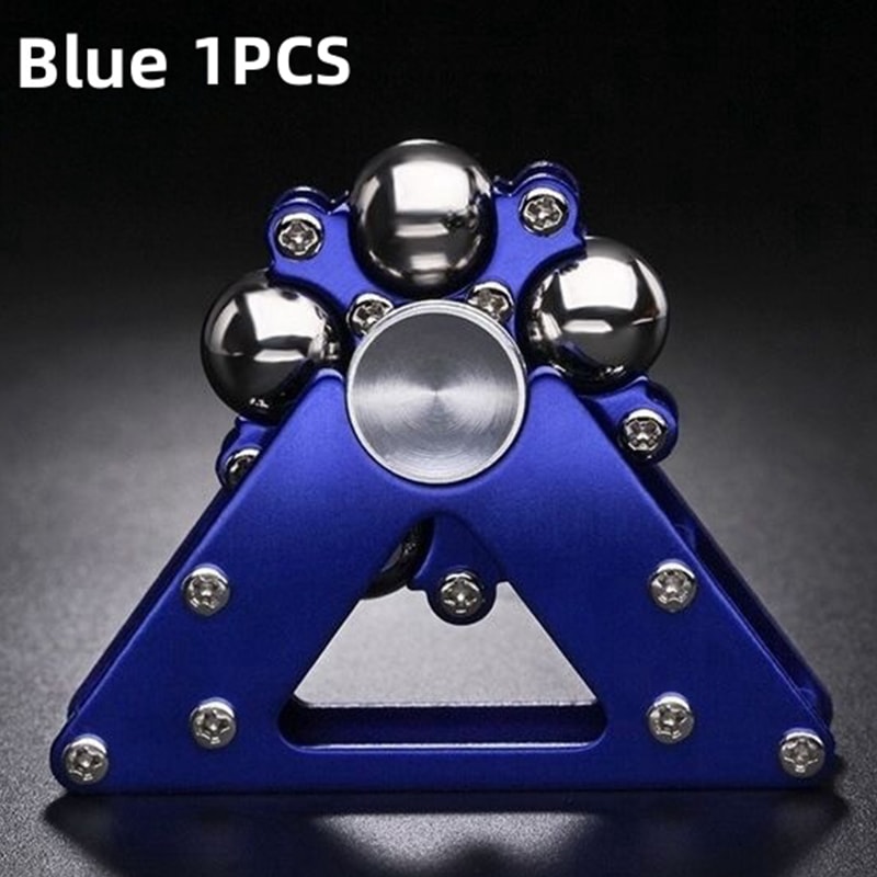 Creative Metal Ornaments Fingertip Gyroscopic Wheel, Adult Decompression Venting Device Advanced Mechanical Desktop