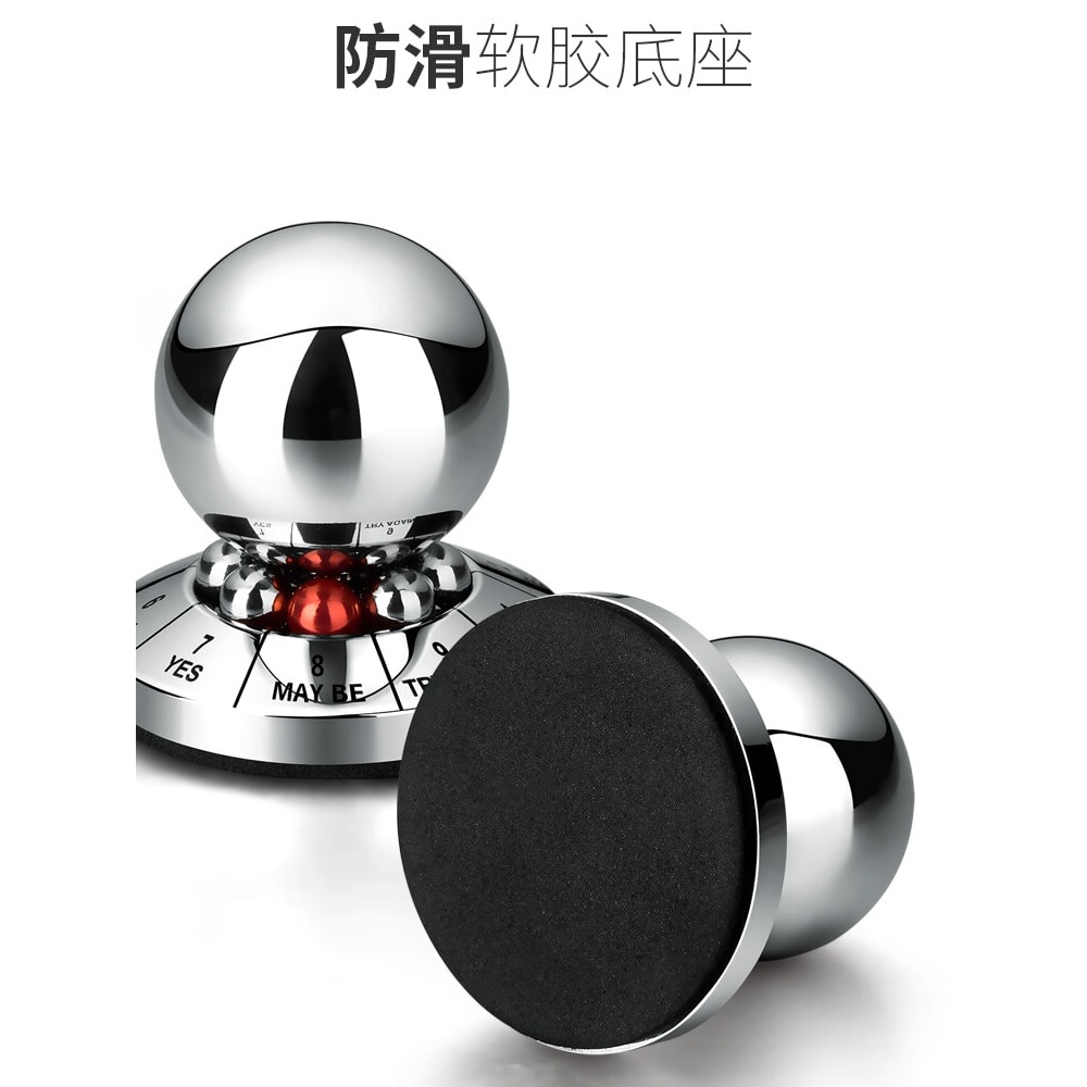 Lucky Decision Ball Prophecy of Fate Stress Relieving Toy Home Office Finger Rotator Desktop Decoration Gift