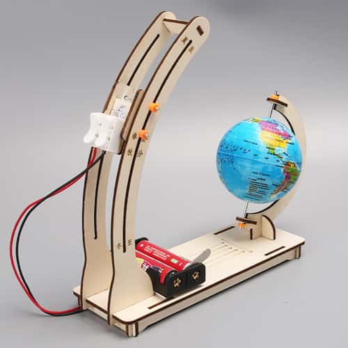 DIY Earth Day Night Alternation Simulation Science Toys for Kids Learning