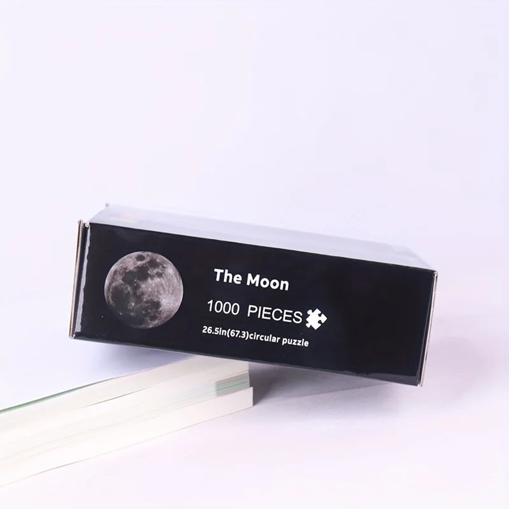 Giant Space Moon Earth Puzzle Starry Sky Matte Surface Dustproof Plane Puzzle Wall Decoration Gift