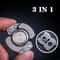 Hand Spinning Card Metal Magnetic Slider Gyroscope Fidget Toy for Adults Anti Anxiety