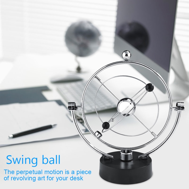 Newton Pendulum Leisure Stress Relieving Toy Celestial Motion Home Office Desk Gift for Adults