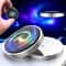 Stainless Steel Galaxy Star Decompression Gyroscope Toy Stress Resistant Fingertip Rotating Gyroscope Table for Kids