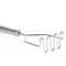 Wavy Stainless Steel Potato Masher Press, Cooking Tool for Mashed Potatoes, Kitchen Accessories