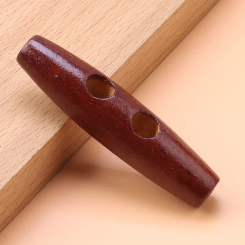 Trendy Wooden Horn Buckles Womens Wind Coat Buttons For Sewing And DIY Apparel Projects Beautiful A 4